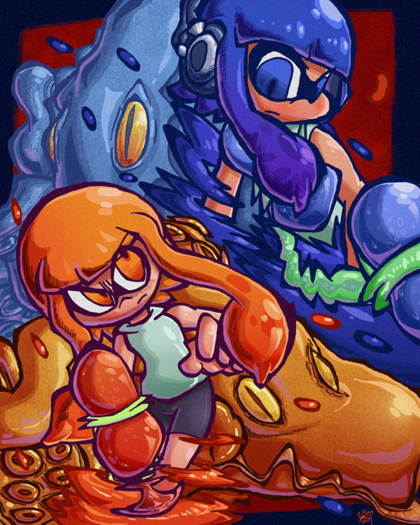 Splatoon Sea Deviantart Splatoon by Kierano4 on DeviantArt