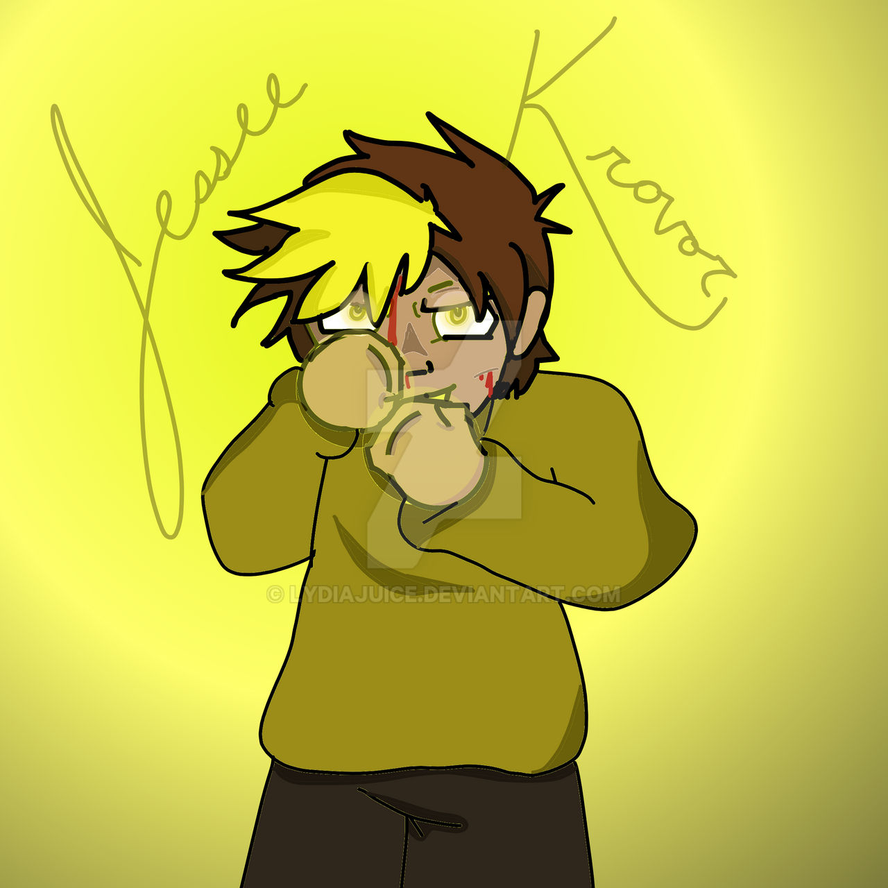 Jessee Krovor Doodle by lydiajuice on DeviantArt