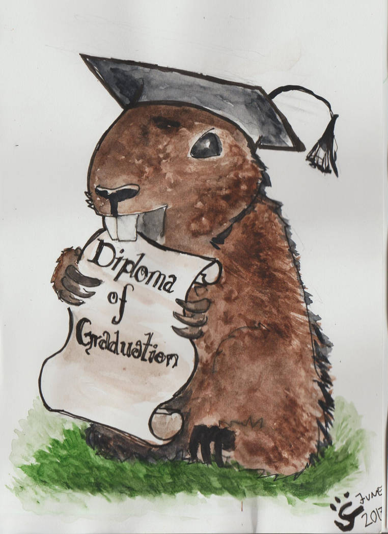 June - Graduation Gopher by Gladpus on DeviantArt