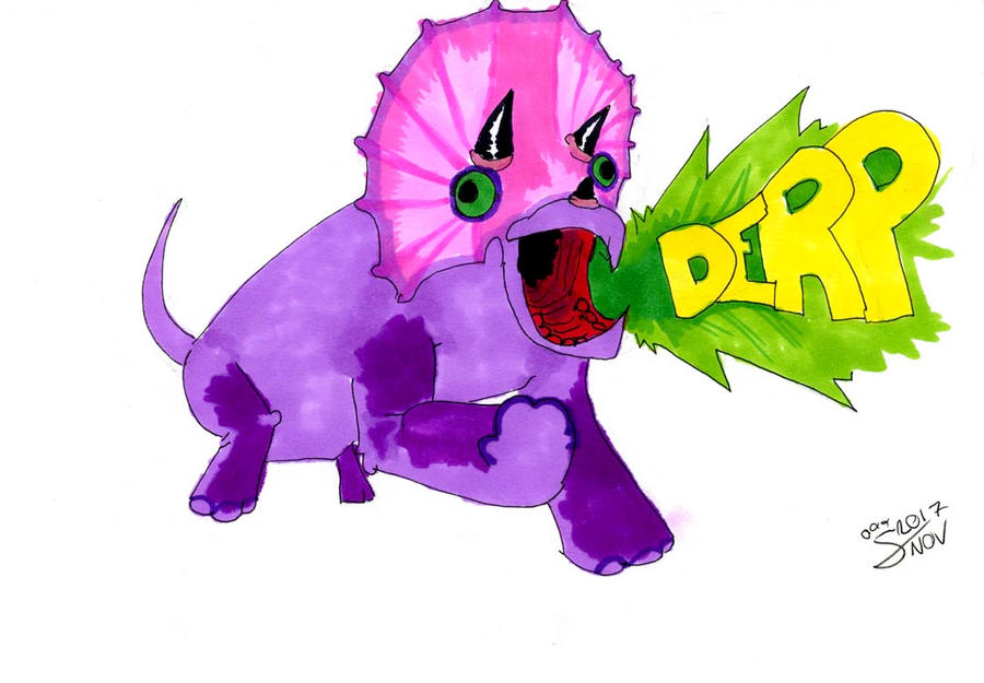Itsderpus Deviantart Derpteratops by Gladpus on DeviantArt