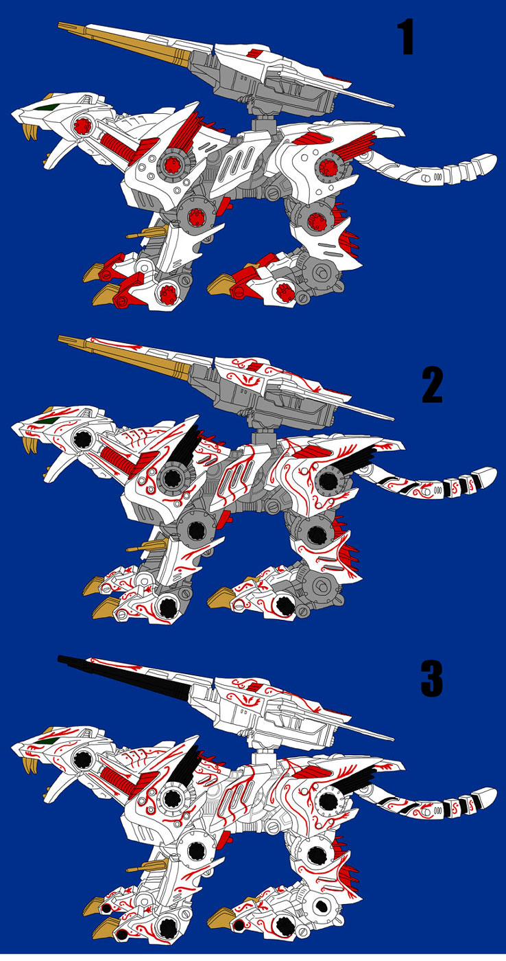 Lightning Saix Designs Concepts