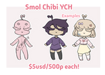 Smol Chibi YCH(Open) by C-Cream