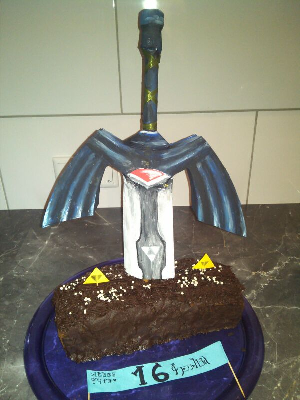 Mastersword complete cake