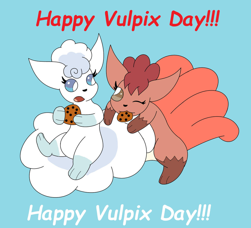 Vulpix Bday Vulpix's Day 2023 by Ernesto333 on DeviantArt