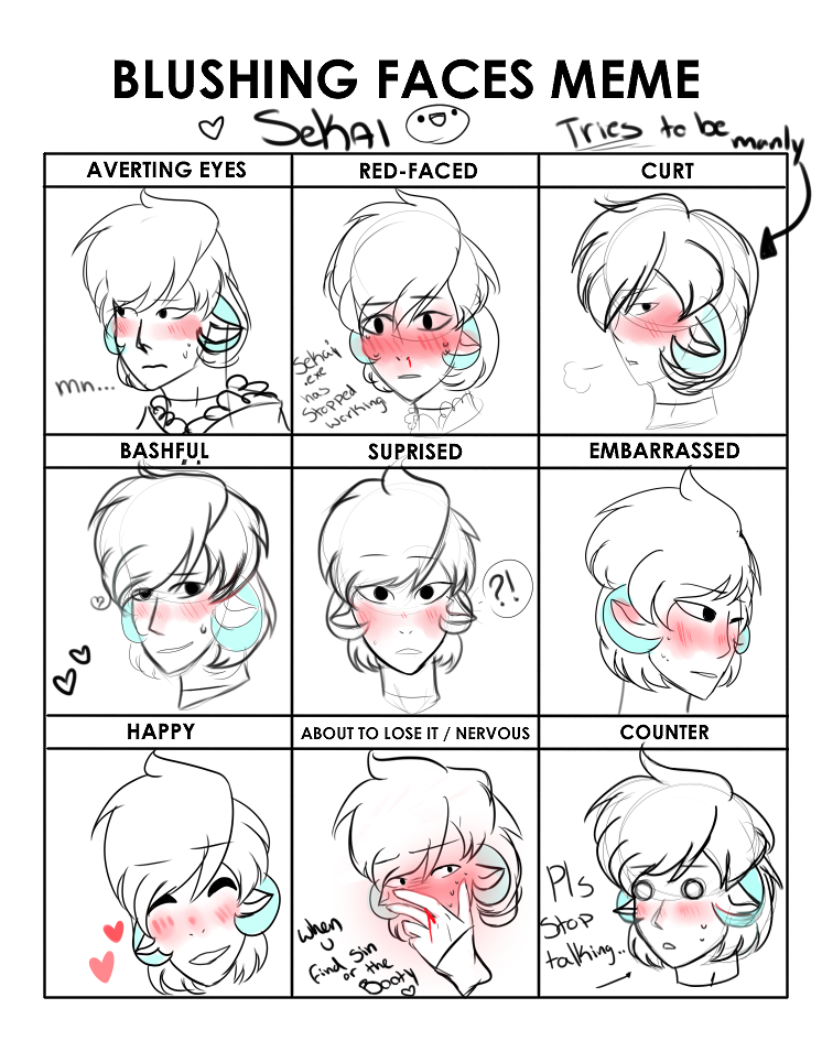 [Sekai's blushing meme]