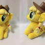 Sitting Applejack plushie