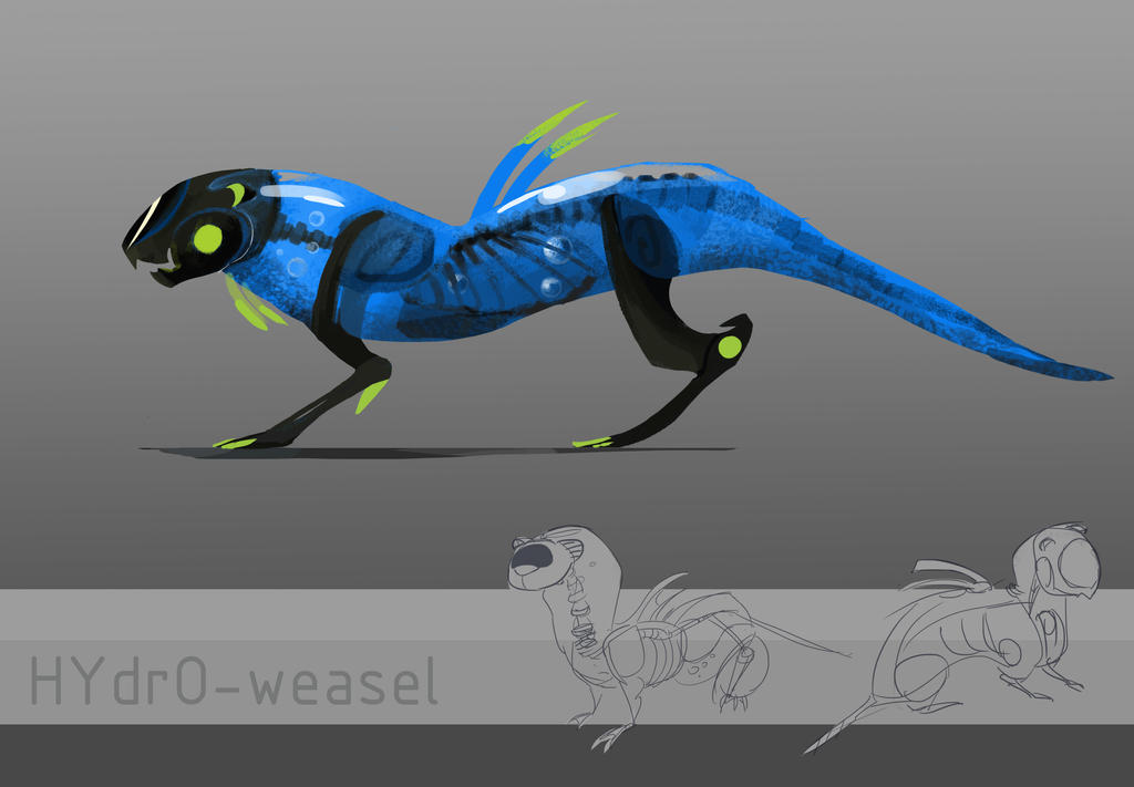 ADOBTABLE! Hydro-weasel (closed) Auction#20