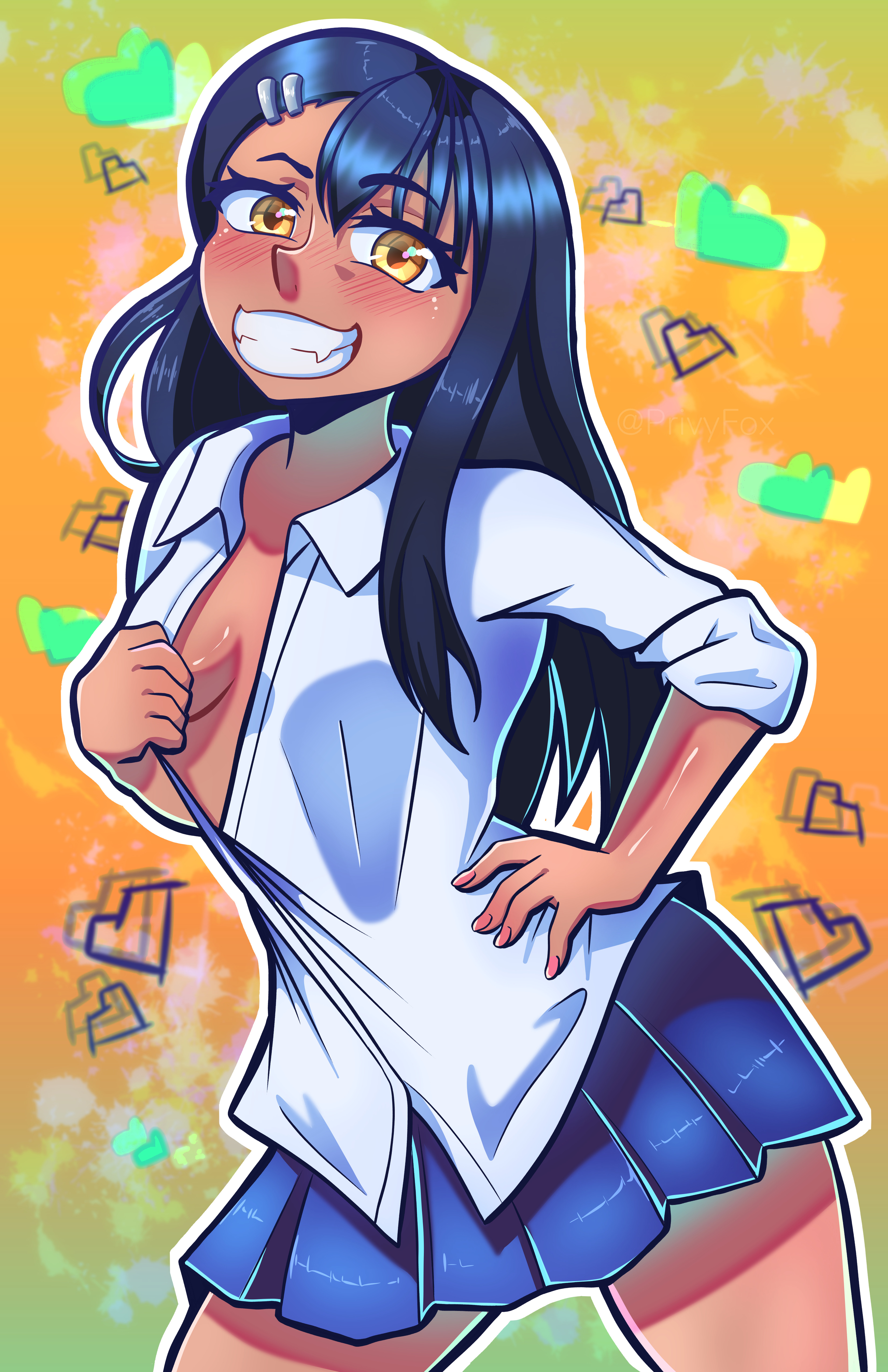 Nagatoro-san Anime Wallpaper by Sosweet12 on DeviantArt