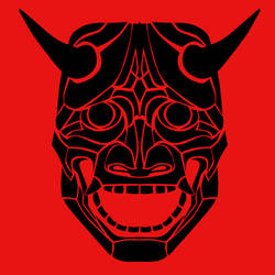 Japanese Oni Mask