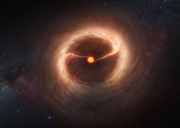 planets forming around a star