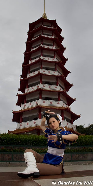 Chun Li in Temple 2