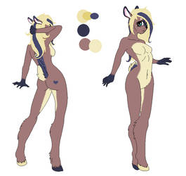 Deer fursona adoptable (closed)