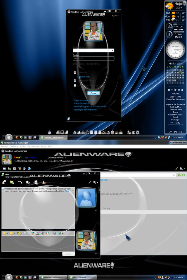 MSN 8.5 Alienware