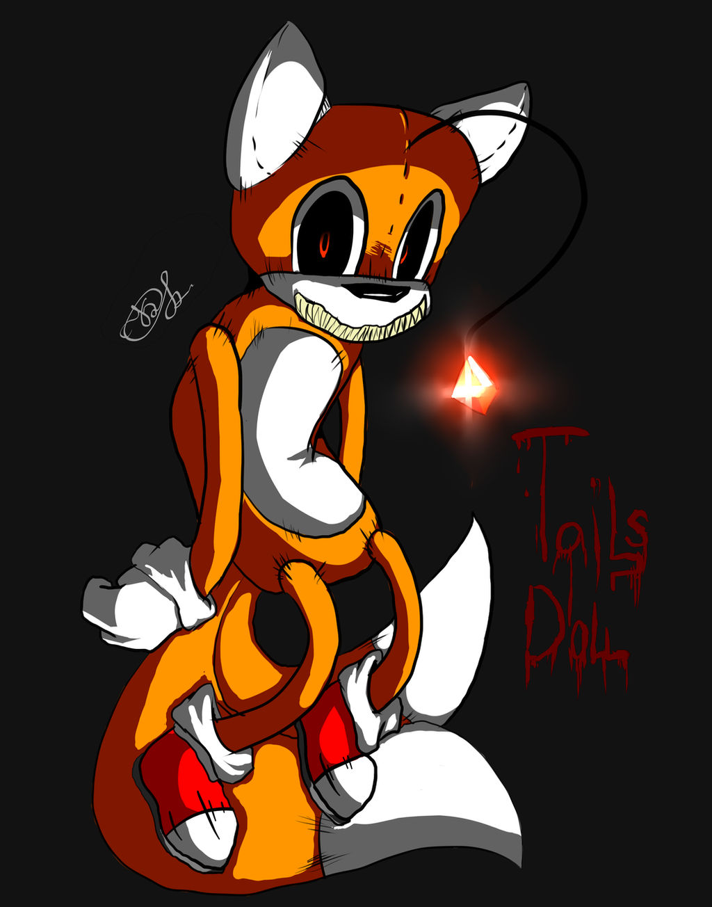Tails Doll fan art by kitCATSTUDIO on DeviantArt