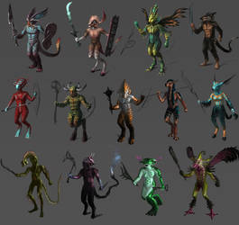 Grammatikus avatar designs p2