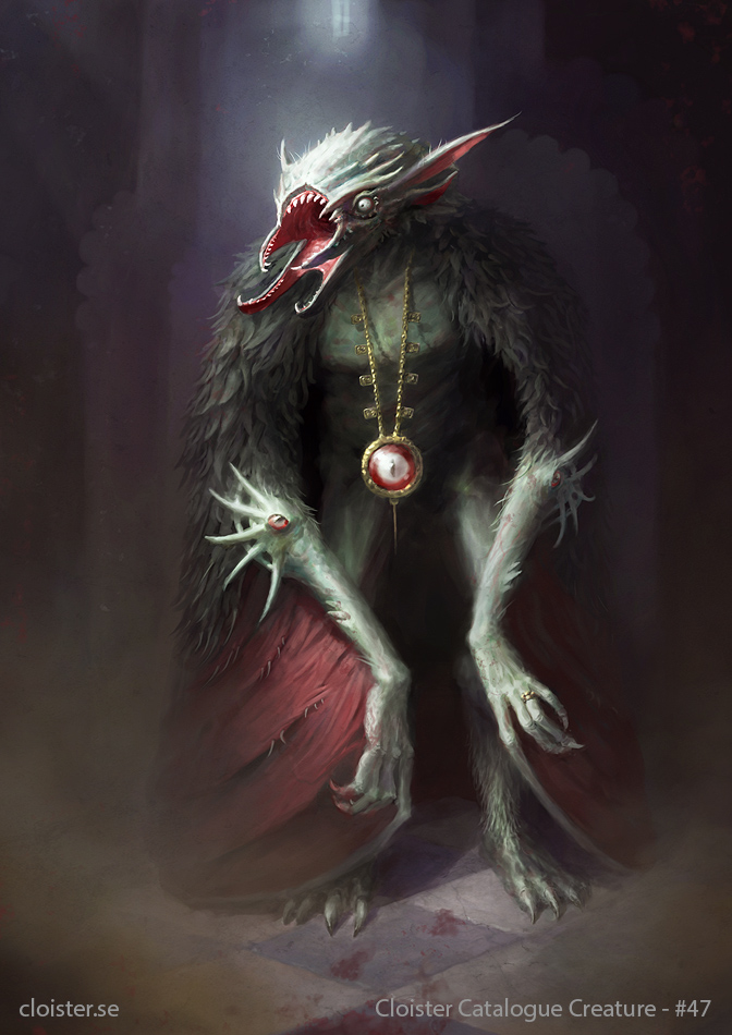 Theemian Vampire - creature concept