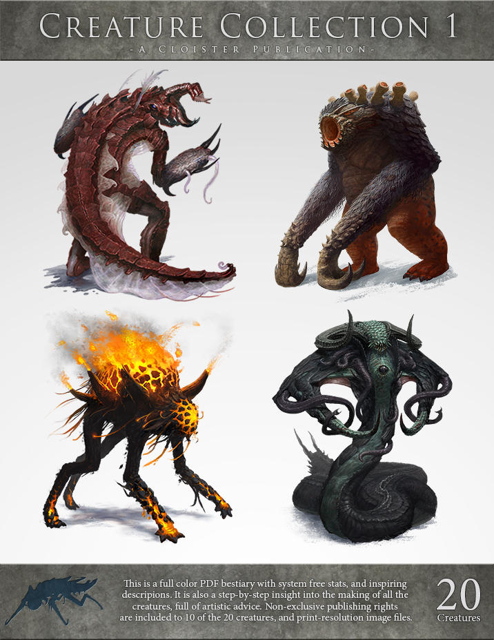 Creature Collection 1 by Cloister on DeviantArt