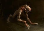 Horror Creature Concept 3 - Hound