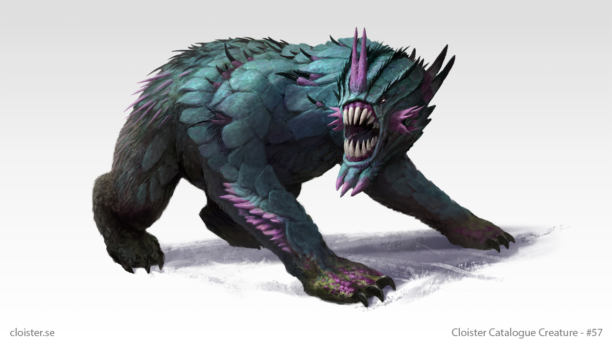 Nenbaeron - Creature design