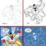 Space Ghost Step by Step