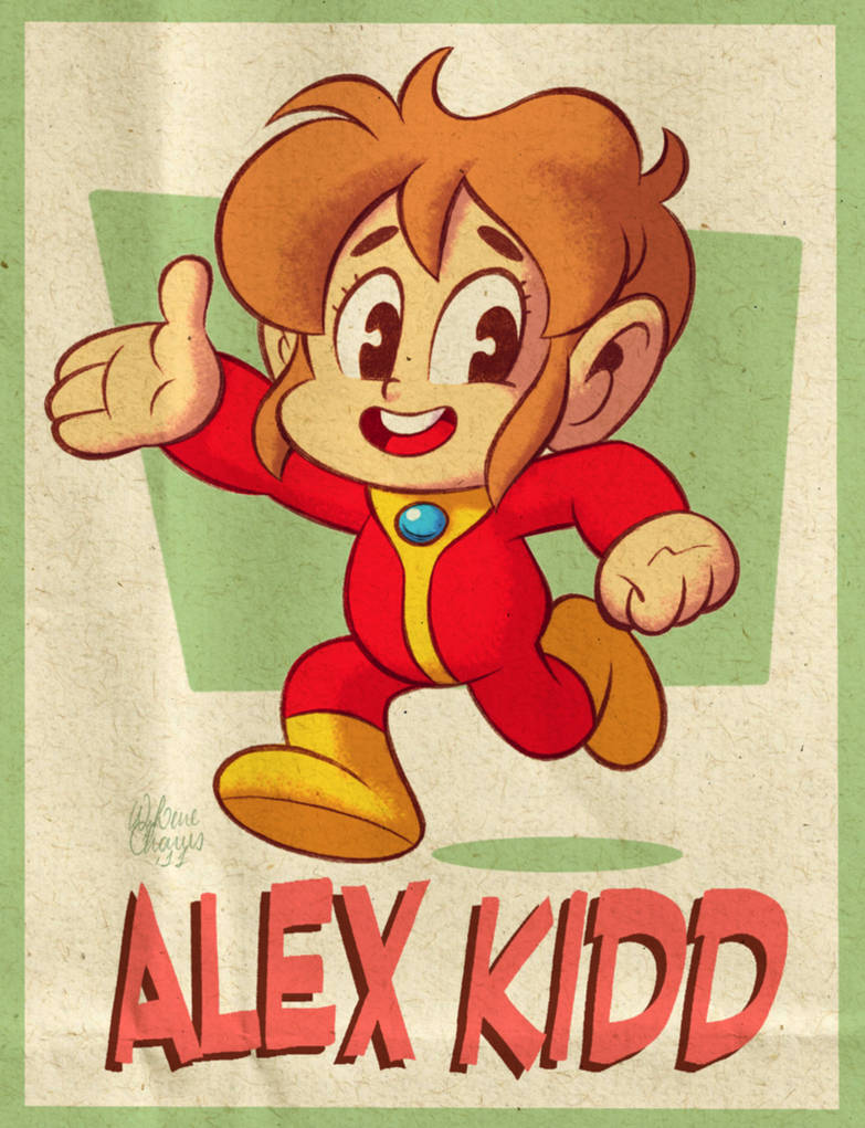 Alex The Kidd by BezerroBizarro on DeviantArt