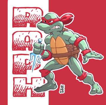 Raph from TMNT by BezerroBizarro on DeviantArt