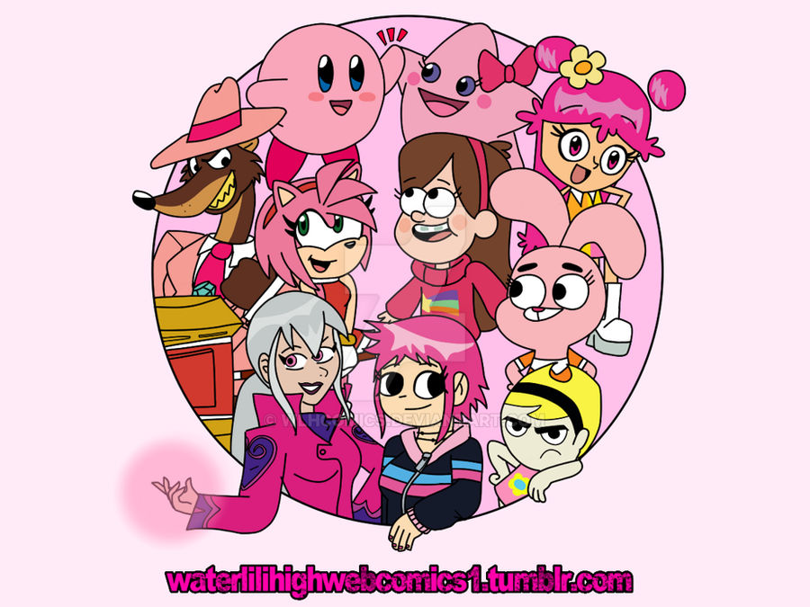 My Favorite Characters: Pink by WLHcomics on DeviantArt