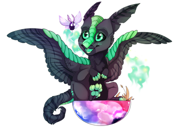 YCH: Chibi Elemental Molly