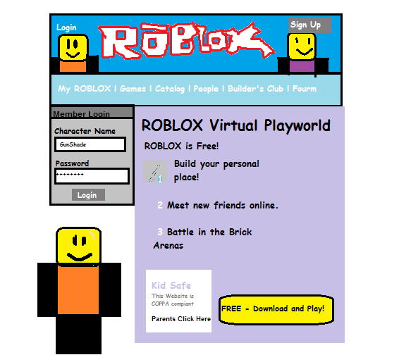 What Roblox should Be by GomezFunPictures on DeviantArt