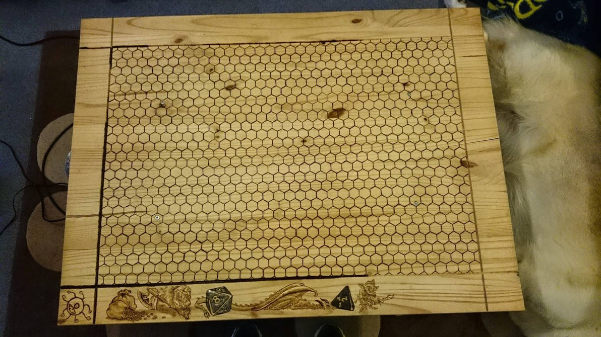 DnD Table - Work In progress by AutumnCannibal on DeviantArt