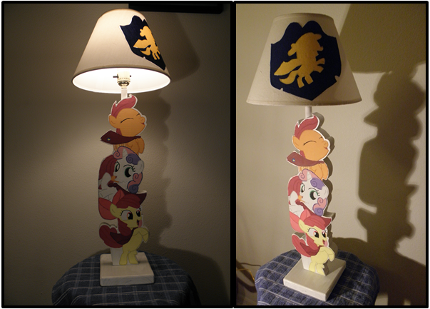 Cutie Mark Crusaders Lamp