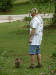 Grandpa and the Fuzzbutt