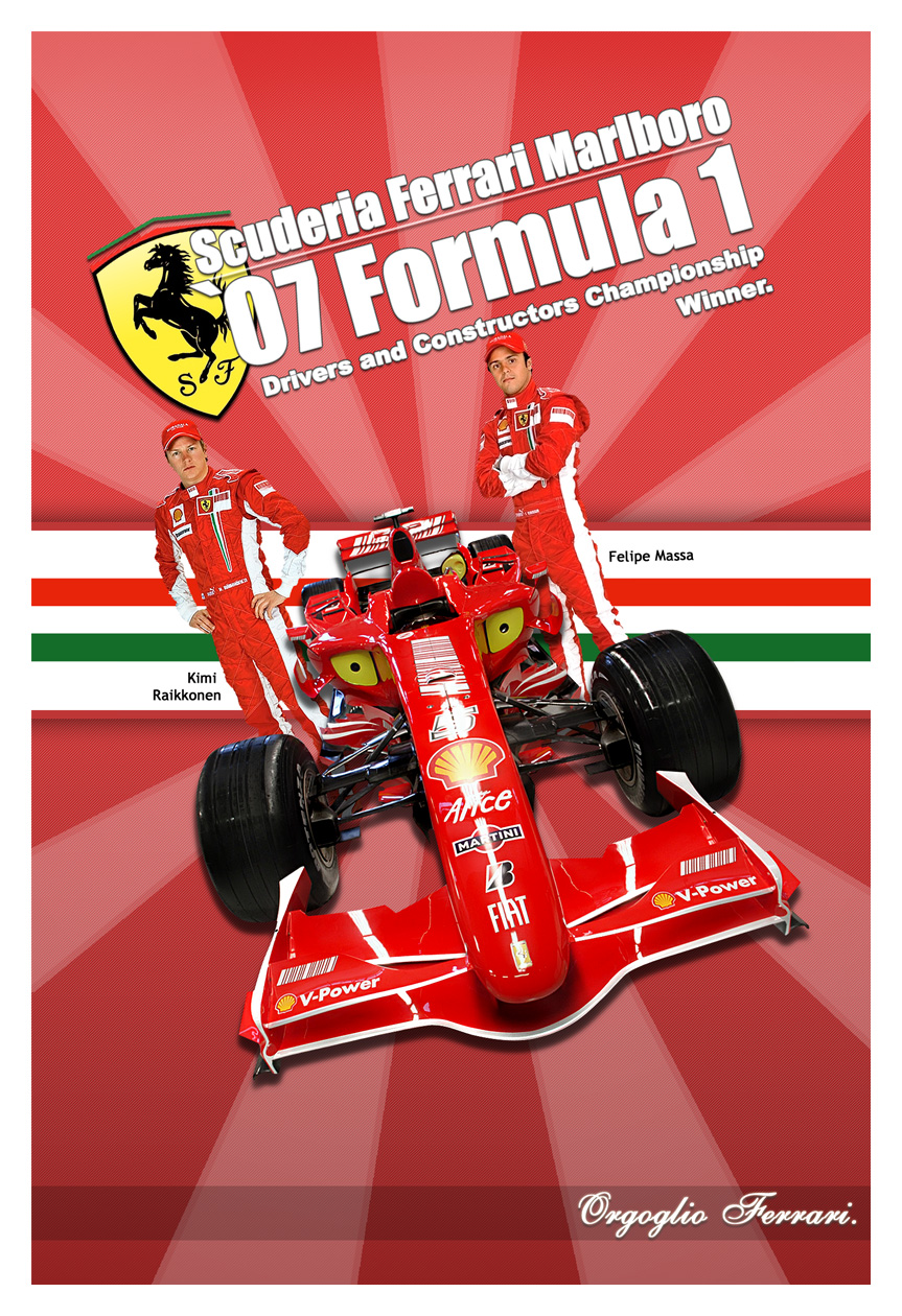 Ferrari 2007 F1 Champion.