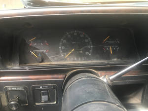 Smashed gauge cluster