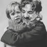 Jackie Coogan and Charlie Chaplin (The Kid)