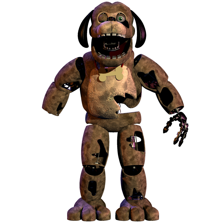 FNaF 2 Withered Sparky by ClasD1637 on DeviantArt