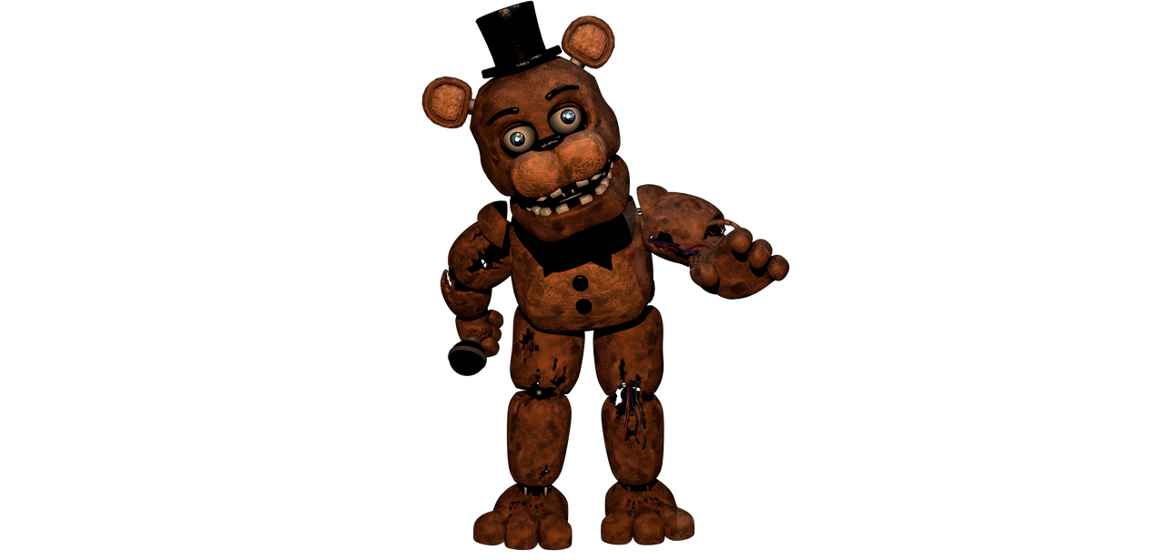(C4D) Withered Freddy In Office Full Body by ClasD1637 on DeviantArt