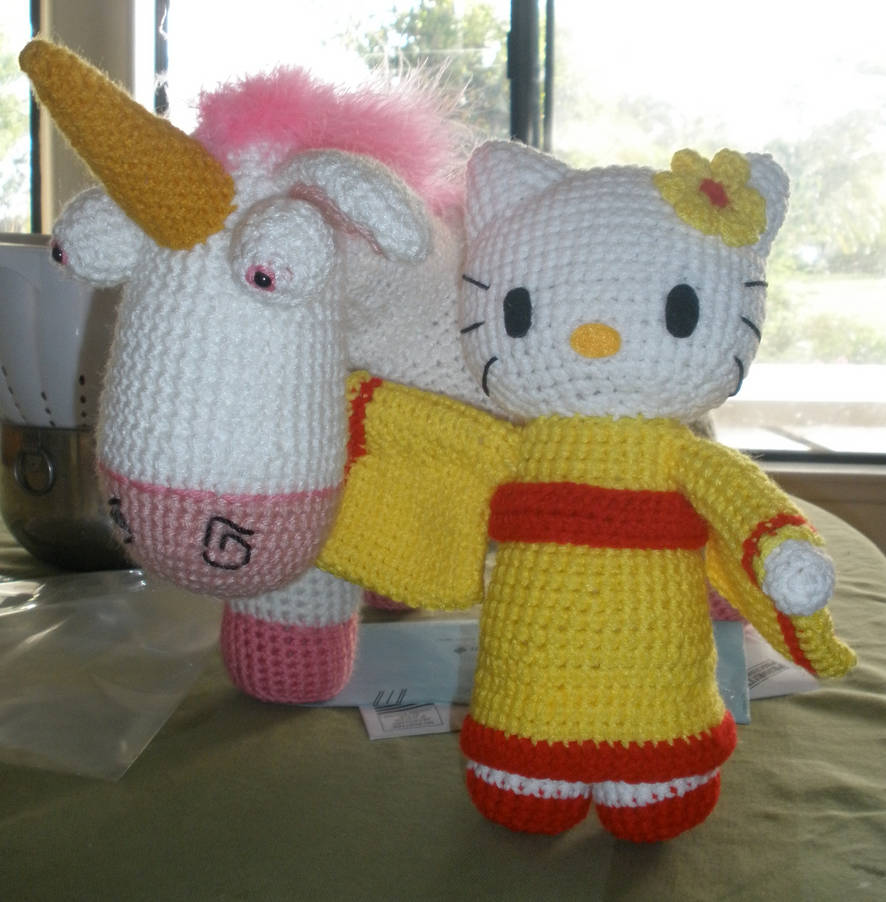 Lil'Fluffy Unicorn from Despicable Me by Armigurumi on DeviantArt