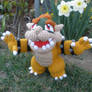 Crocheted Bowser 2