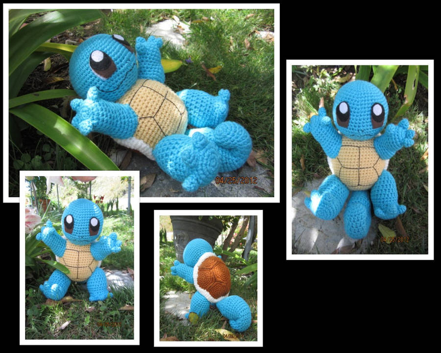 Crocheted Squirtle by aphid777