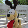 Crocheted Odie!