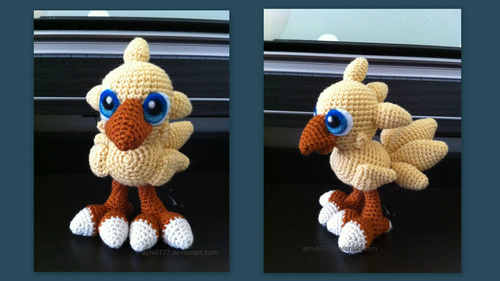Baby Chocobo (with pattern) by aphid777