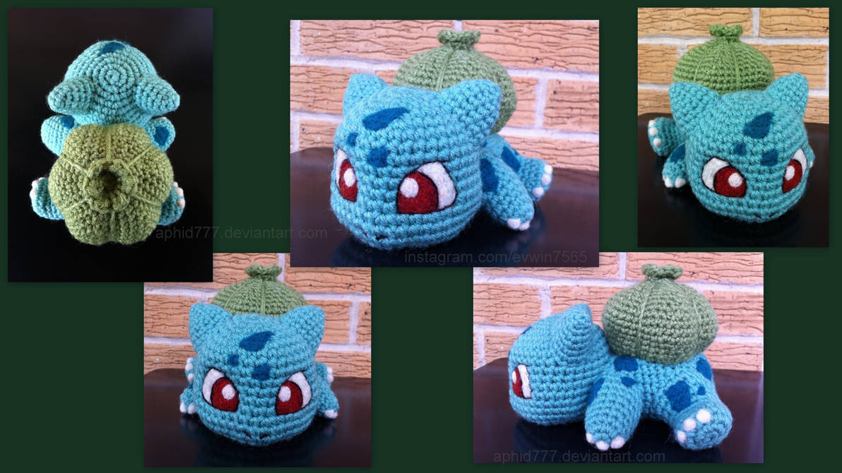 Baby Bulbasaur (with pattern) by aphid777