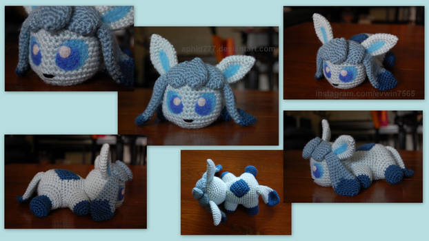 Baby Glaceon (with pattern)