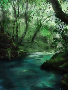 A Green Tranquil place 