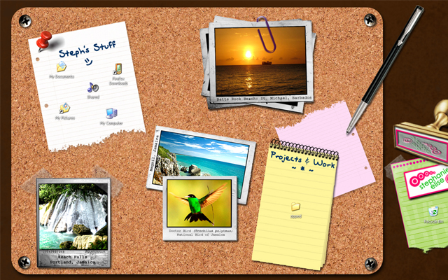 Corkboard Desktop