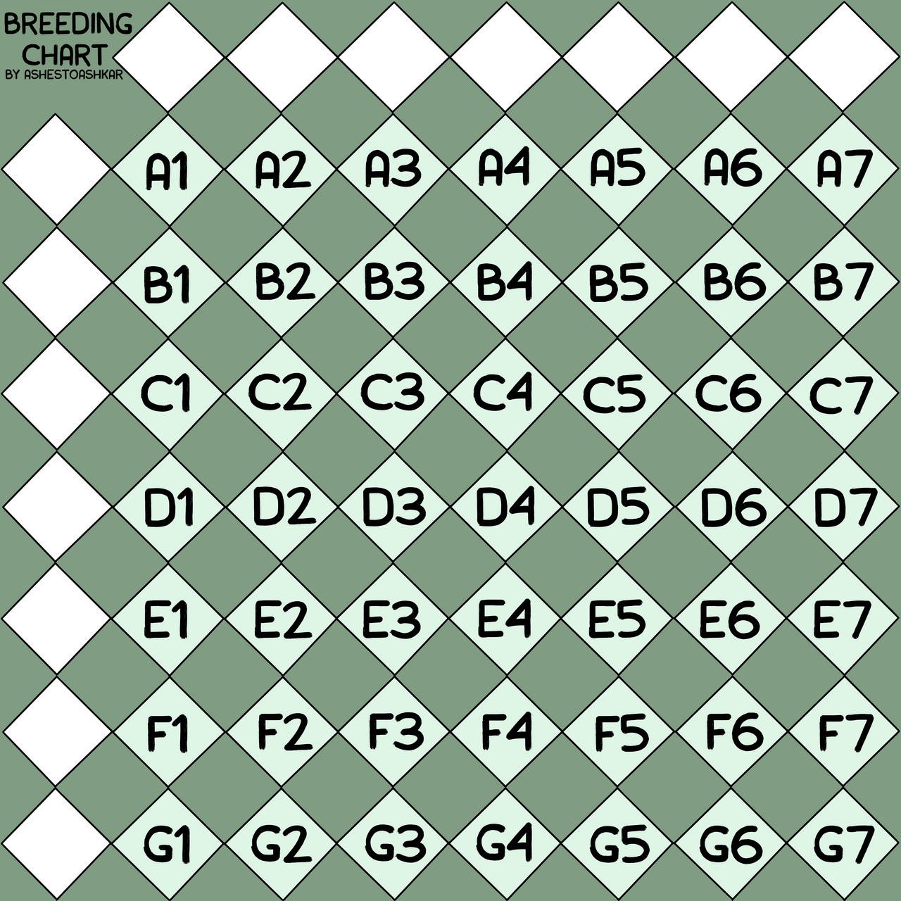 F2U Diamond breeding grid base by AshesToAshkar on DeviantArt