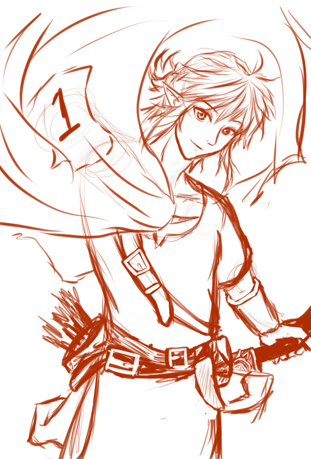 Ask Link Final sketch of Ask Link by hevendemo on DeviantArt