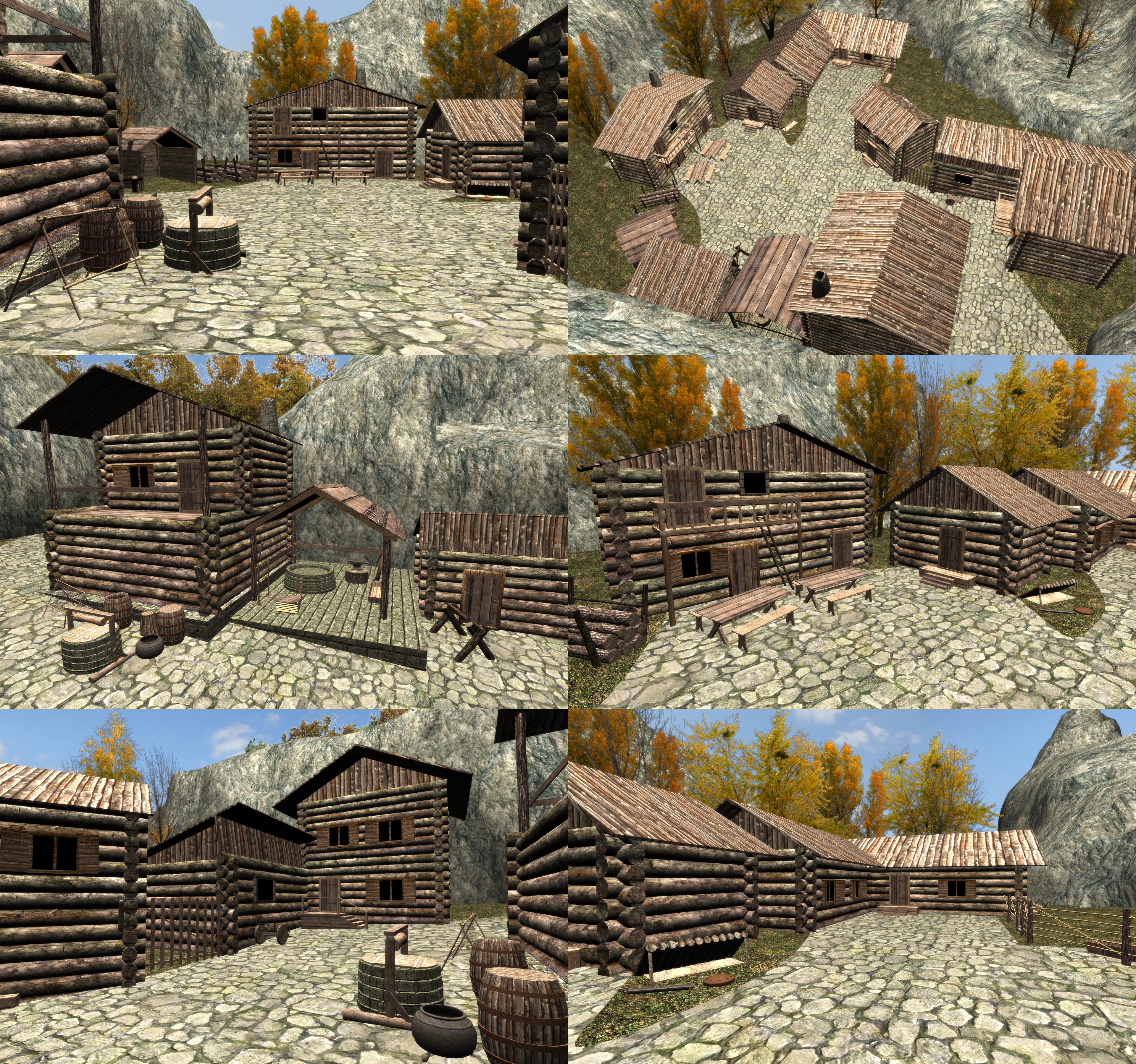 [MMD] Mountain village [REMOVED]