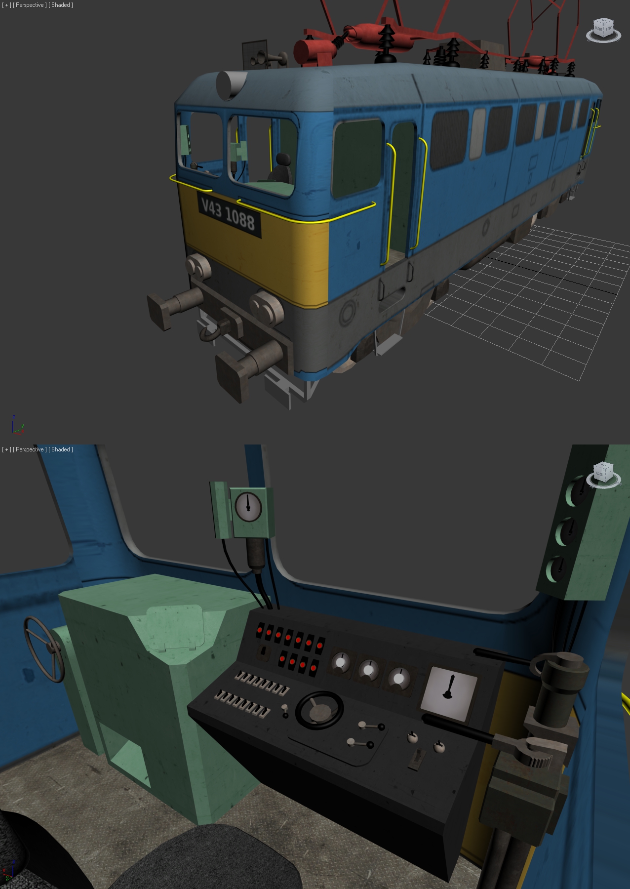 MAV V43 locomotive [WIP 6]